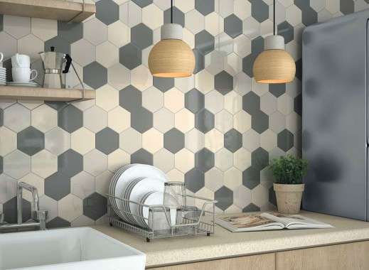 Коллекция Hexagon Scale Wall