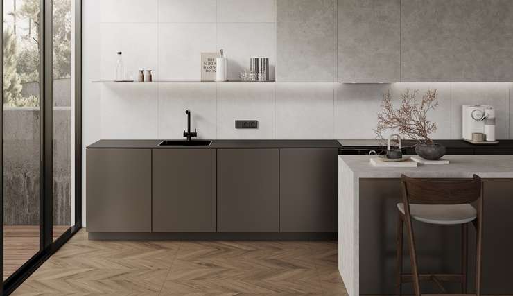 Коллекция Wood Latina Brown Chevron