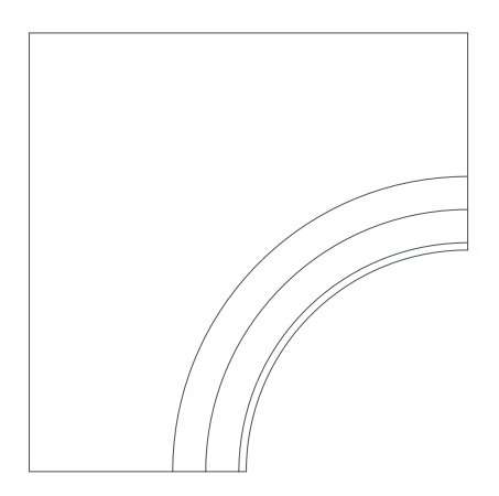 620090000794 Керамогранит Ступень Atlas Concorde Drift White Bordo Curvilineo Svasato R 30 60x60 (600x600)