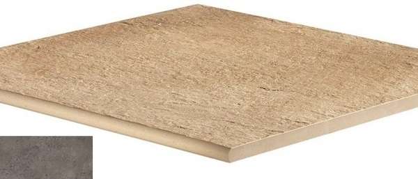 620090000885 Керамогранит Ступень Atlas Concorde Drift Grey Round 60x60 (600x600)