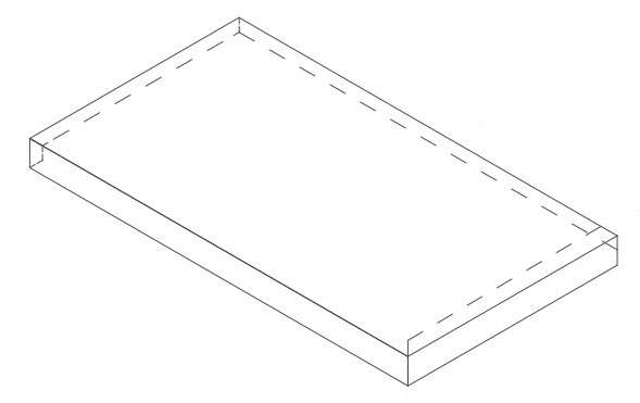 Atlas Concorde Drift White Scalino Angolo Sx