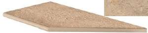 620090000486 Керамогранит Ступень Atlas Concorde Landstone Gold Round Angolo Dx 30x60 (300x600)