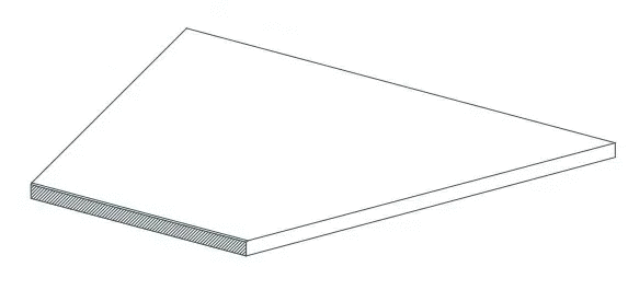 Atlas Concorde Rinascente Grey Lineare Angolo Dx LASTRA 60x30
