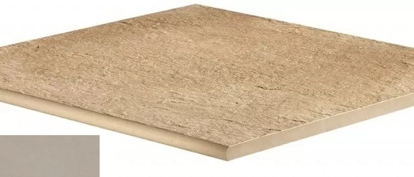 620090000912 Керамогранит Ступень Atlas Concorde Rinascente Clay Round LASTRA 20mm 60x60 (600x600)