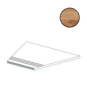 620040000136 Керамогранит Ступень Atlas Concorde Rive Dolce Riva Gradino Lineare Angolo Dx 30x60 (300x600)