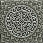 Relieve Mandala Universe Eucalyptus (148x148)