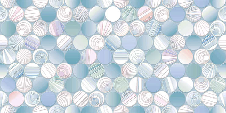 Альма Керамика Bolle Сине-белый 1