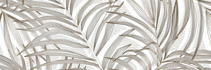 Альма Керамика Vilona Серый Листья 2