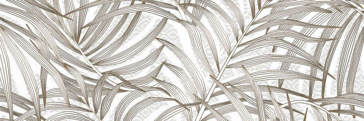 Альма Керамика Vilona Серый Листья 1