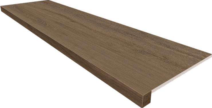 Аметис Alavesa AV03 Подоконник угловой Moka Неполированный без бокового выступа (правый) 33х160