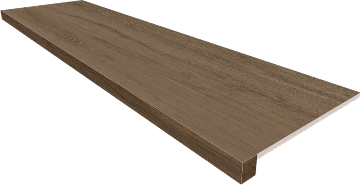 Аметис Alavesa AV03 Подоконник угловой Moka Неполированный без бокового выступа (левый) 33х160