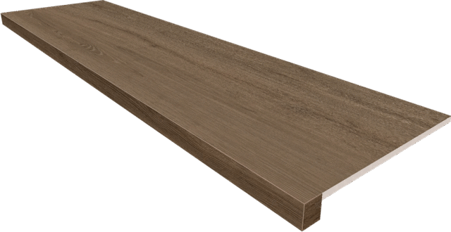 Декор керамогранит Ametis by Estima Подоконник угловой AV03 Alavesa Moka Неполированный без бокового выступа (левый) 33х160 (1600x330)