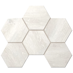 DA00 Light Grey Hexagon Неполированная (285x250)