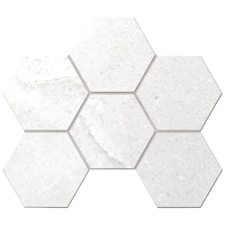 KA00 Ivory Hexagon Неполированная (285x250)