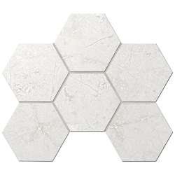 MA01 Grey Hexagon Неполированная (285x250)