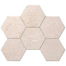 MA03 Dark Beige Hexagon Неполированная (285x250)