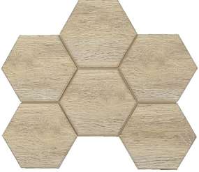 SI01 Oak Hexagon 25x28.5 Неполированная (285x250)