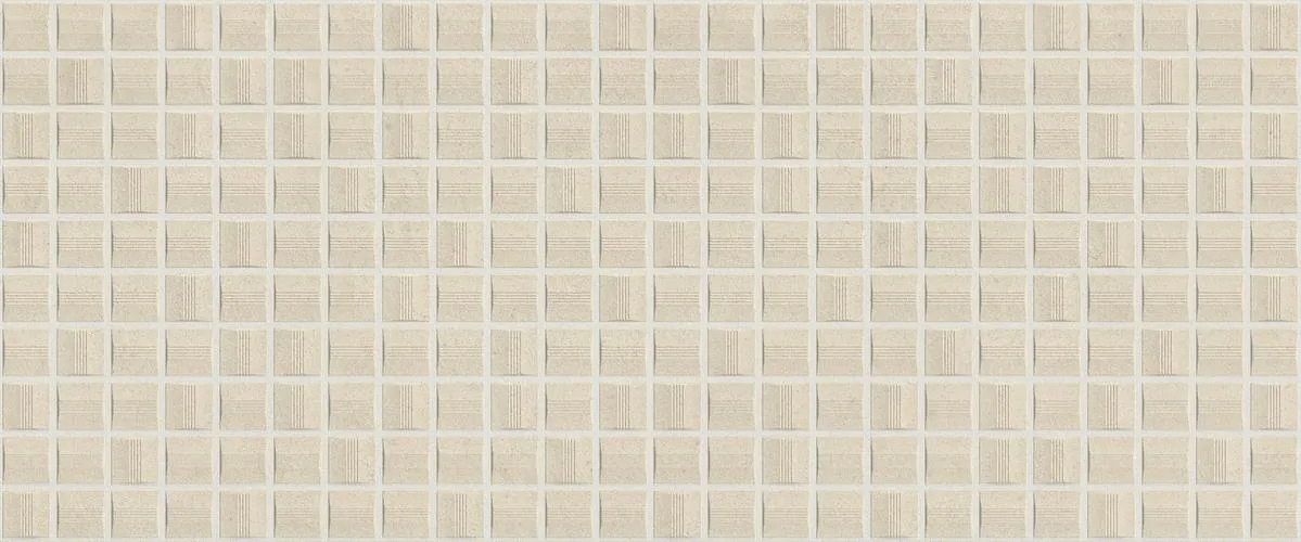 HCKV Плитка настенная Atlas Concorde (Италия) Boost Vision 3D Qube Camel Matt 50x120 (1200x500)