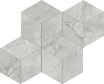 Grey Cloud Mosaico Esagono Silk (350x300)