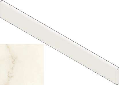 Атлас Конкорд (Италия) Marvel X Calacatta Apuano Battiscopa Dig. 60 Lappato