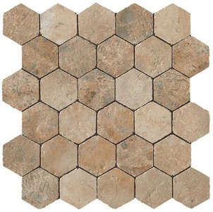 Beige Honeycomb Tumbled (310x300)