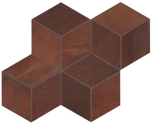 Atlas Concorde (Италия) Blaze Corten Mosaico Esagono Matt  35х30