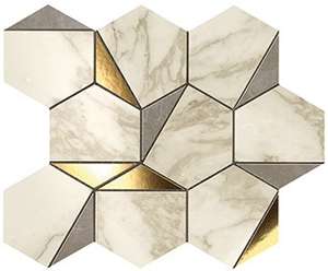 Gold Hex Gris-Calacatta (290x251)