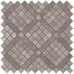 Grey Fleury Diagonal Mosaic (305x305)