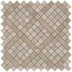 Travertino Silver Diagonal Mosaic (305x305)