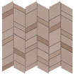 Rose Mosaico Chevron Wall (305x305)