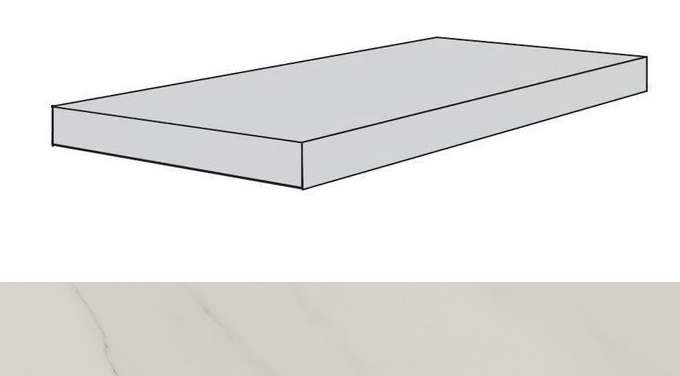 Атлас Конкорд Allure Gioia Scalino Angolare Dx 33x120