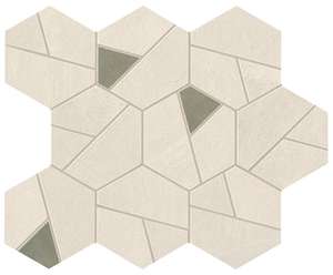 Ivory mosaico hex olive 30 (300x300)