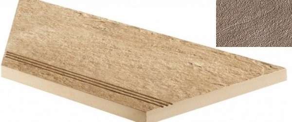Атлас Конкорд Cliff Beige Gradino Lineare Angolo Sx 30x60