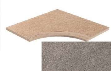 Атлас Конкорд Cliff Grigio Bordo Curvilineo Svasato Round 30 60x60