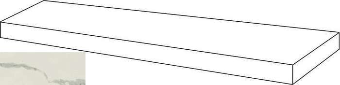 Атлас Конкорд Empire Statuario Scalino Angolare Dx 33x160