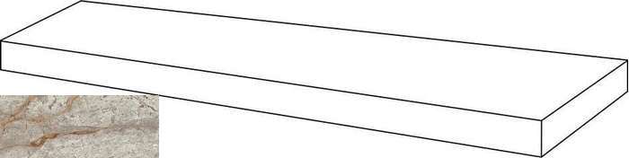 Атлас Конкорд Empire Silver Root Scalino Angolare Dx 33x160