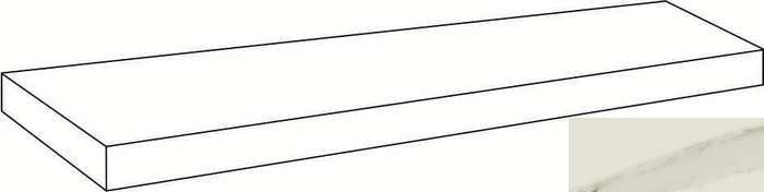 Атлас Конкорд Empire Arabescato Scalino Angolare Sx 33x160