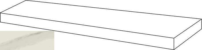 Атлас Конкорд Empire Arabescato Scalino Angolare Dx 33x120