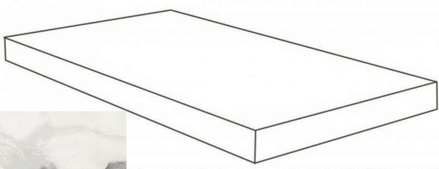 Oyster White Scalino Angolare Sx 33x160 (1600x330)