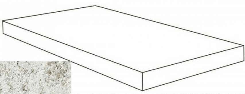 Brazilian White Scalino Angolare Sx 33x160 (1600x330)