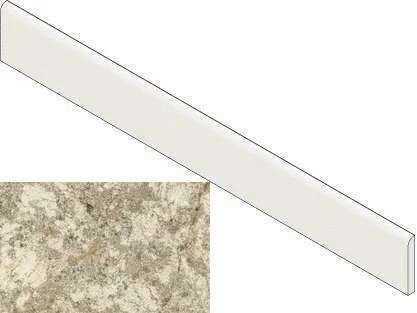 Атлас Конкорд Forte Dei Marmi Quark Brazilian Gold Battiscopa 7.2x60