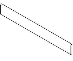 Атлас Конкорд Forte Dei Marmi Rock Lunar Grey Battiscopa 7.2x60