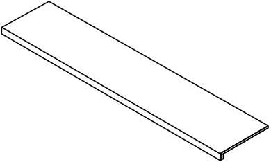 Атлас Конкорд Forte Dei Marmi Rock Alpine Brown Scalino Frontale 33x160