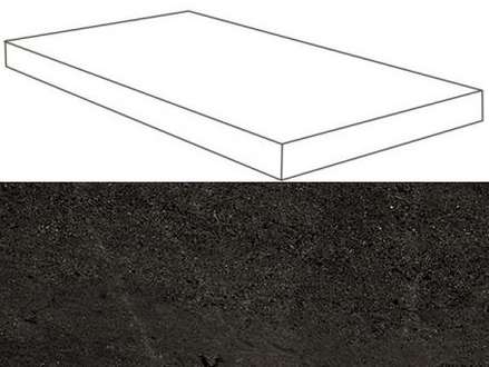 Dark Scalino Angolare SX 33x120 (1200x330)