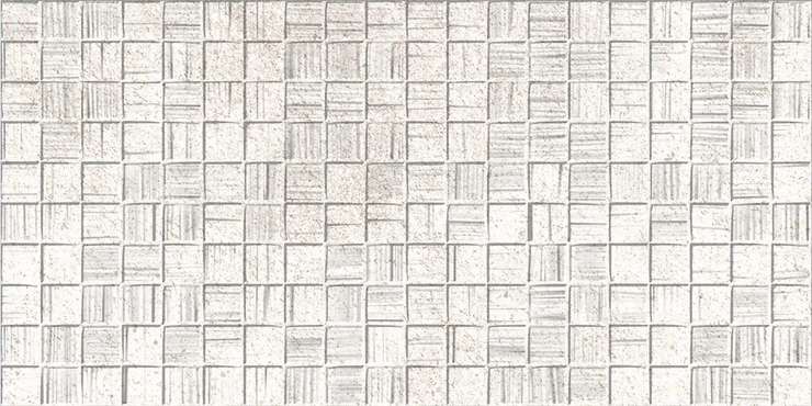 Аксима Мегаполис Light-grey mosaic