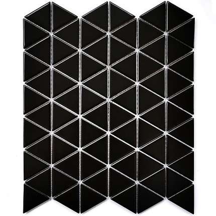 Бонапарт Керамогранитная мозаика Reno Black matt