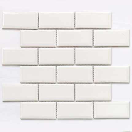 Бонапарт Керамогранитная мозаика Brick White