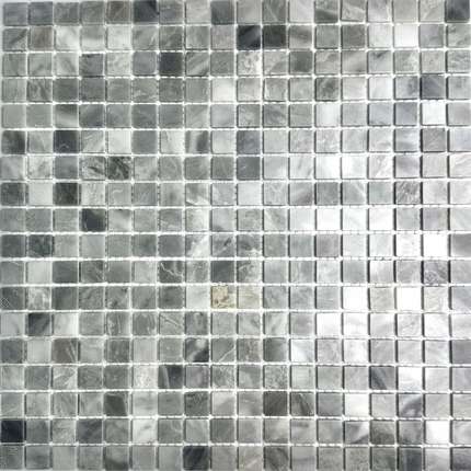 Бонапарт Мозаика из натурального камня Italy Grey - 15 slim (POL)