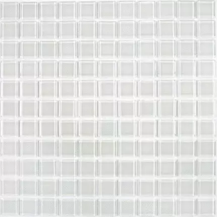 Бонапарт Мозаика стеклянная White glass
