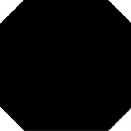 Це Си Metro Nero ottagono matt 20